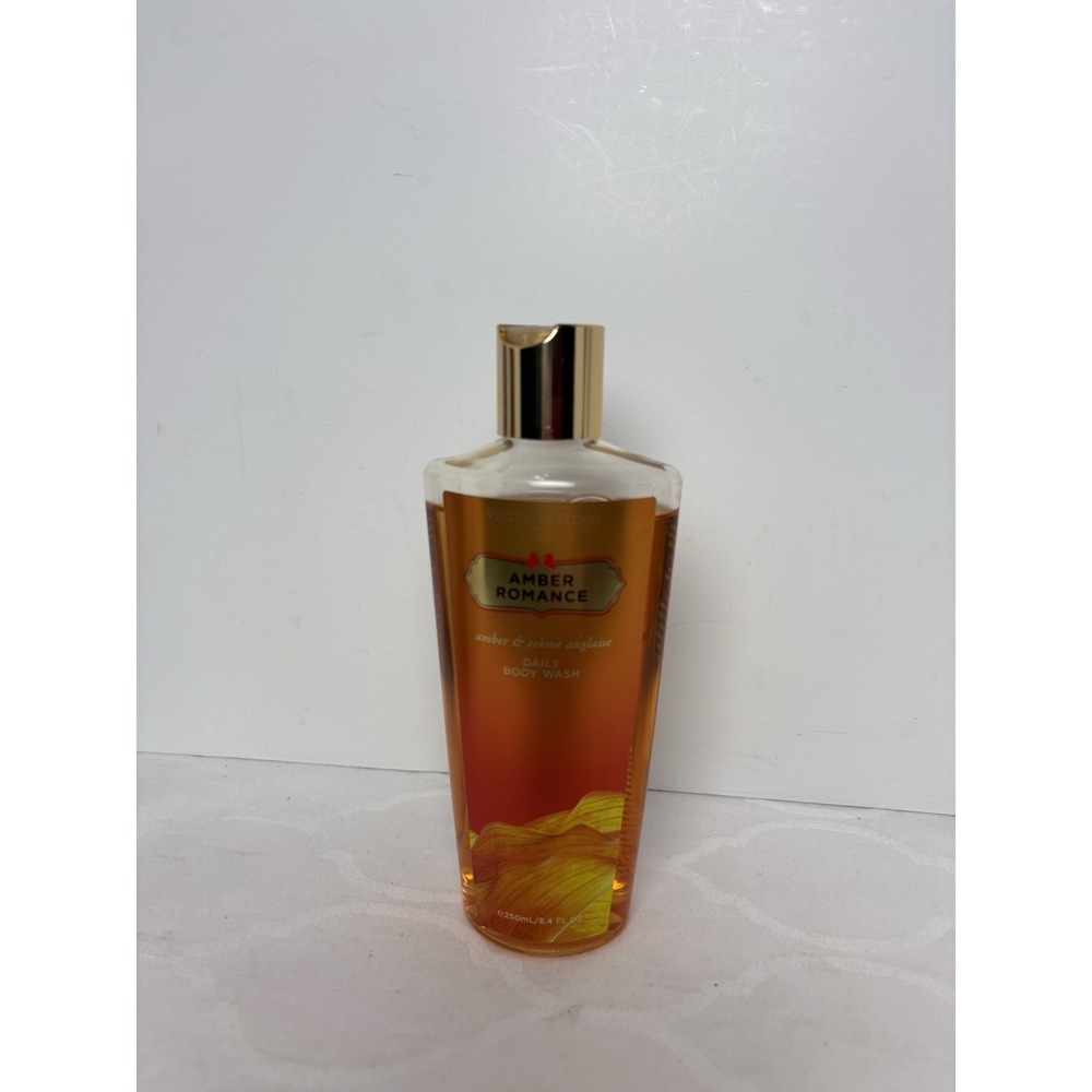 VTG Victoria's Secret Amber Romance Exhilarating Body Wash 8.4 oz Discontinued